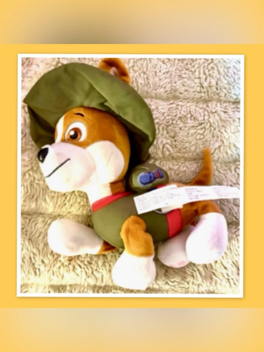 Paw Patrol Plush Toy of the Character Tracker ~ Stuffed Animal